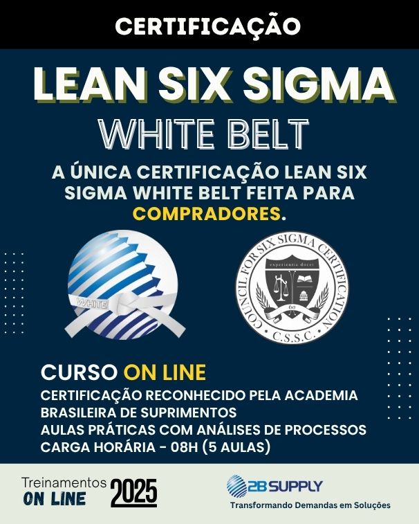 Certificação Lean Six Sigma White Belt