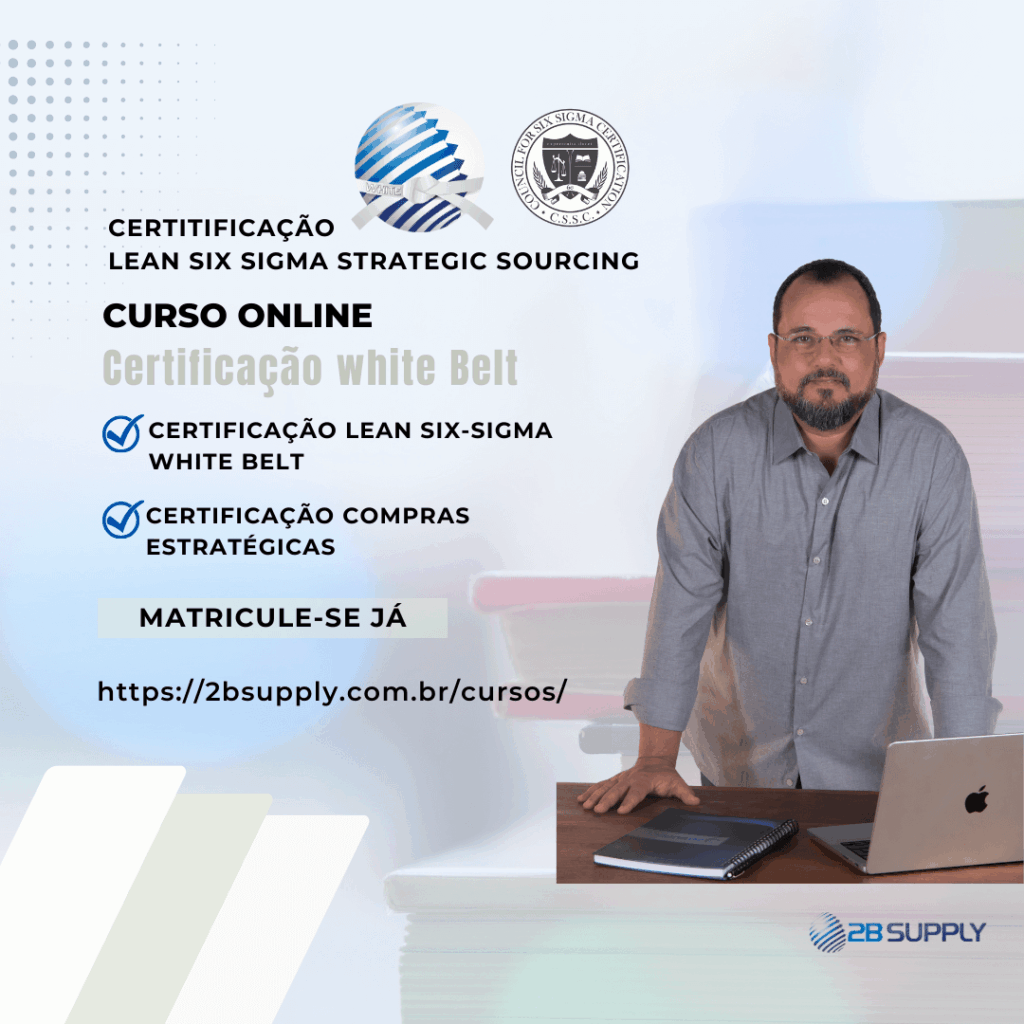 Strategic Sourcing e Certificação White Belt - 2BSUPPLY