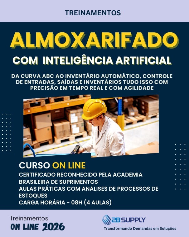 Almoxarifado com Inteligência Artificial - 2BSUPPLY